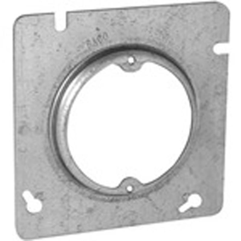 Hubbell-Raco 829 4-11/16" Square Fixture Cover, Mud Ring, 1/2" Raised, Drawn Hubbell-Raco 829 4-11/16" Square Fixture Cover, Mud Ring, 1/2" Raised, Drawn