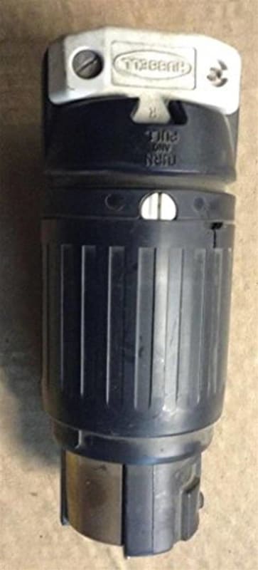 Hubbell CS6364C Connector Body, 3Pole, 50Amp Hubbell CS6364C Connector Body, 3Pole, 50Amp
