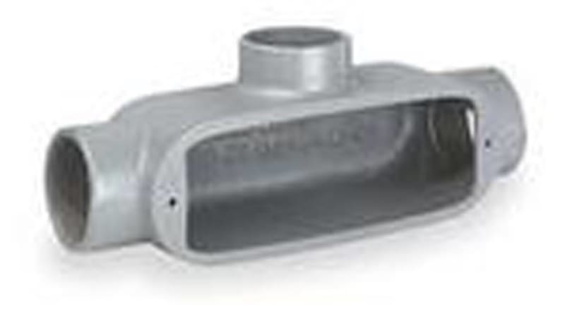 Hubbell-Killark EAT-6 2", Type T, "E" Series, Aluminum Conduit Body