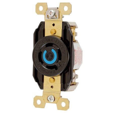 hbl2440 locking single receptacle 20a 3ph wye 1202