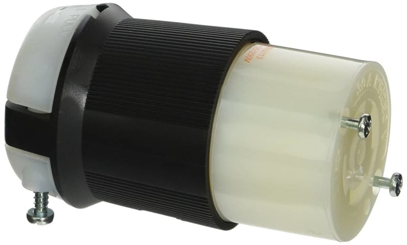 Hubbell HBL2713 30 Amp 125/250 Volt 3-Pole 4-Wire NEMA L14-30R Locking Connector