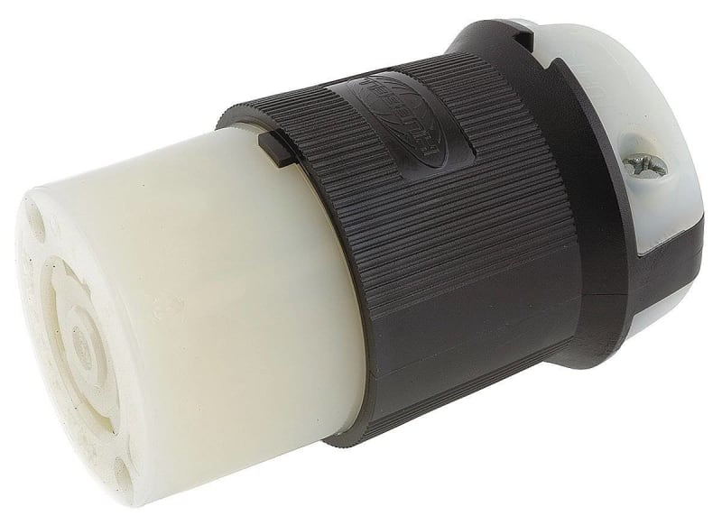 Hubbell HBL2743 Wiring Devices Connector, Power ENTRY, Receptacle, 30A