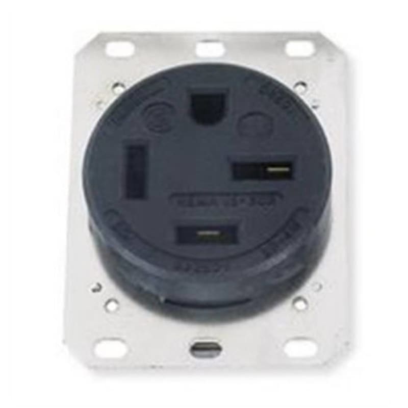 Hubbell HBL8460A Wiring Device-Kellems Receptacle, 60 A, 250 V