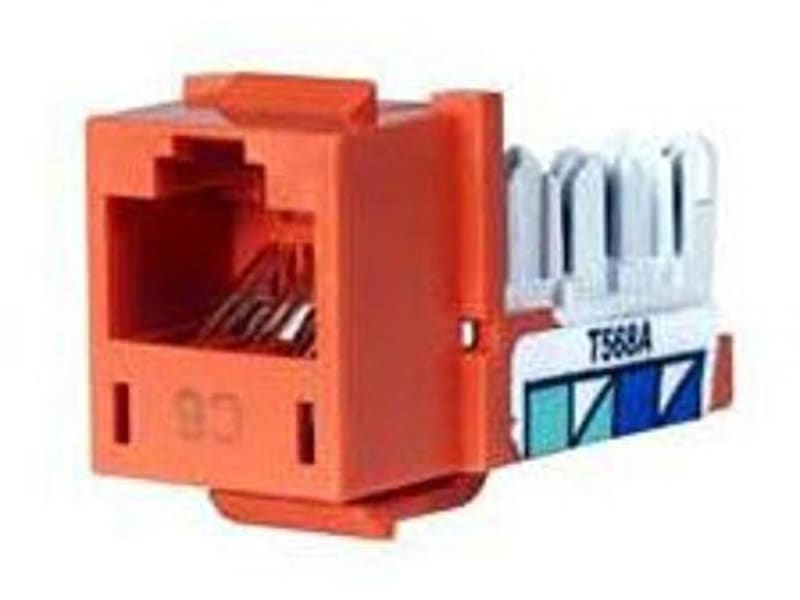JACK, HXJ,CAT6,8POS,UNI A/B,OR