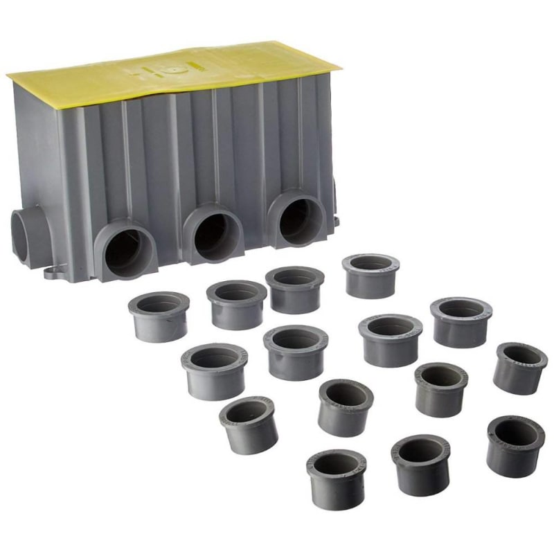 Hubbell Wiring Systems PFBRG3 Plastic 3-Gang Flush Rectangular Non-Metallic Box