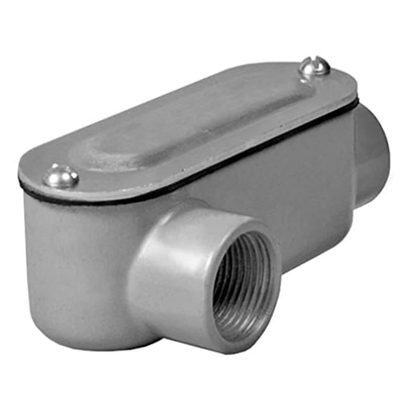 Hubbell-Raco RLR075 3/4", Type LR, "R" Series, Conduit Body Hubbell-Raco RLR075 3/4", Type LR, "R" Series, Conduit Body