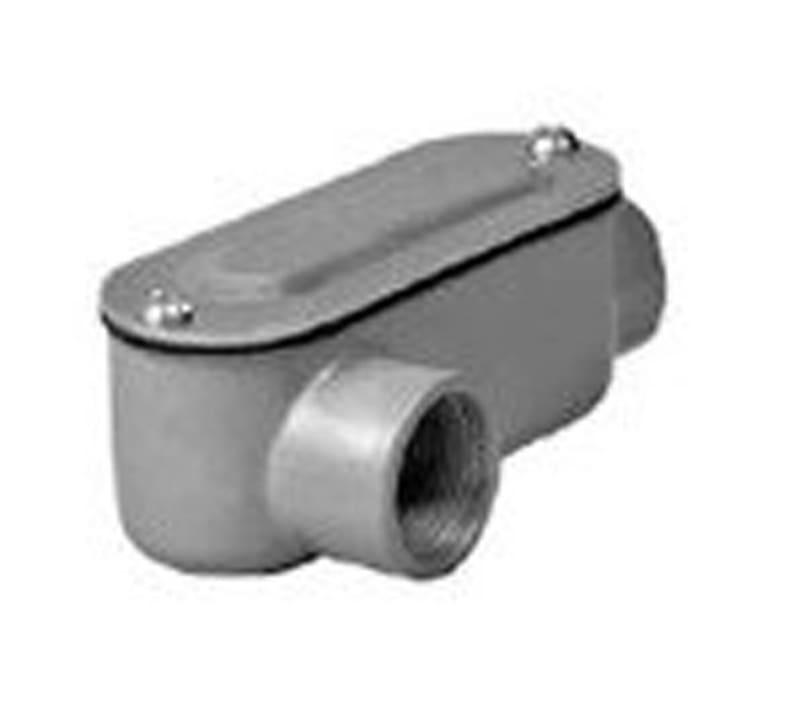 Hubbell-Raco RLR125 1 1/4", Type LR, "R" Series, Conduit Body Hubbell-Raco RLR125 1 1/4", Type LR, "R" Series, Conduit Body