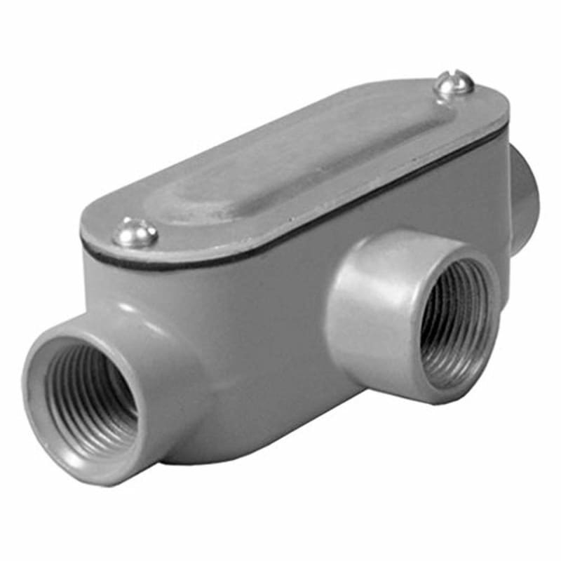 Hubbell-Raco RLT050 1/2", Type LT, "R" Series, Conduit Body Hubbell-Raco RLT050 1/2", Type LT, "R" Series, Conduit Body