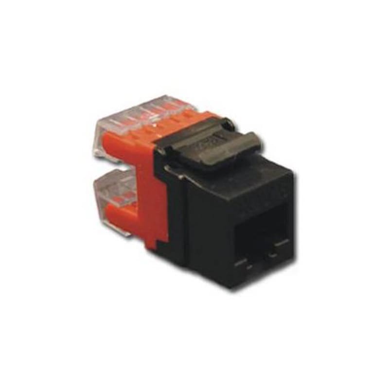 ICC IC1078F6BL High Density Category 6 Modular EZ-RJ45 Connector; 8P8C, Blue