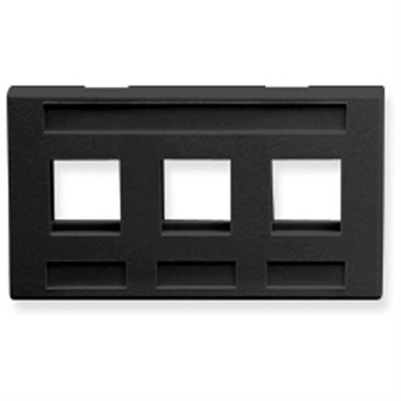 ICC 3-port Furniture Faceplate ICC 3-port Furniture Faceplate