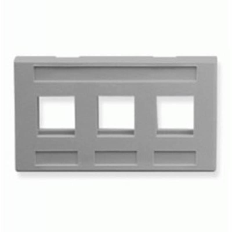 ICC IC107FM3-GY IC107FM3GY - 3Port Modular Fur ICC IC107FM3-GY IC107FM3GY - 3Port Modular Fur