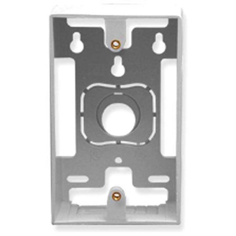 ICC MOUNTING BOX- 1-GANG- WHITE