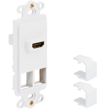 ICC IC107DH2WH HDMI Decorex Insert; ABS, White ICC IC107DH2WH HDMI Decorex Insert; ABS, White