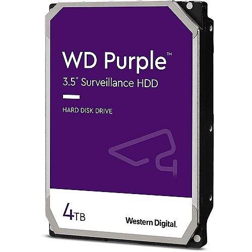 WD WD43PURZ 3.5" Purple Surveillance Hard Drive, 4TB, SATA 6 Gb/s
