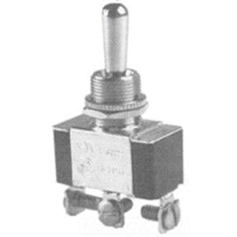 Selecta Switch Toggle Switch; 1-Pole, SPDT, 125/250 Volt AC, 20/10 Amp Selecta Switch Toggle Switch; 1-Pole, SPDT, 125/250 Volt AC, 20/10 Amp
