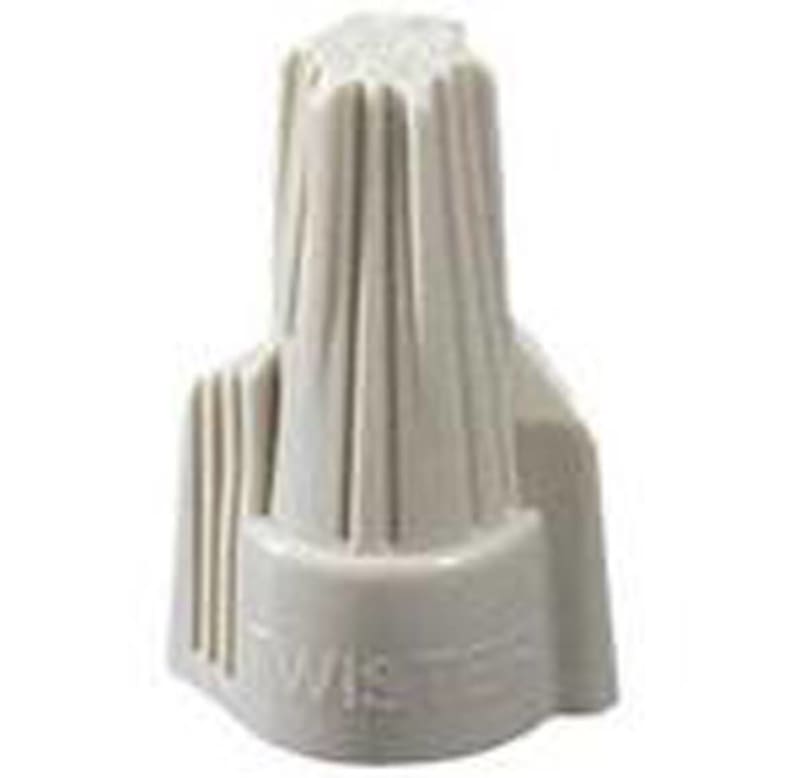 Ideal 30-341 Wire Connector, Type: Winged Twister, 22 to 8 AWG, Tan