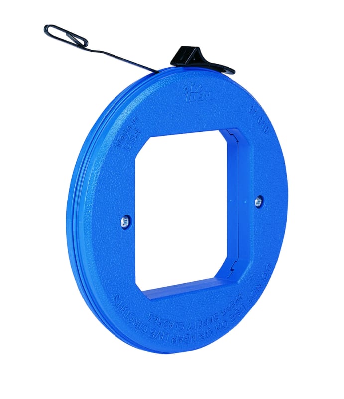 IDEAL 31-010 Fish Tape,1/8 In x 50 ft,Blued Steel IDEAL 31-010 Fish Tape,1/8 In x 50 ft,Blued Steel