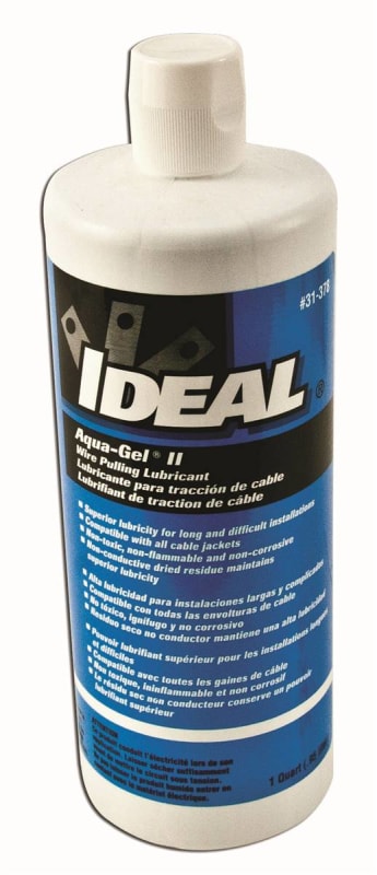 Ideal Chain, Cable, and Wire Rope Lubricant Blue   Wire Pulling 31-378