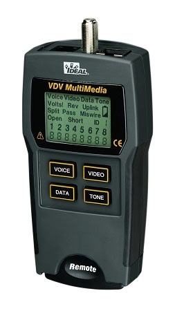 IDEAL 33-856 VDV MultiMedia Cable Tester Kit IDEAL 33-856 VDV MultiMedia Cable Tester Kit