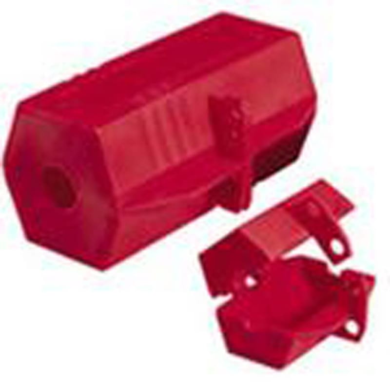 Ideal 44-818 Plug Lockout, 110V, Red