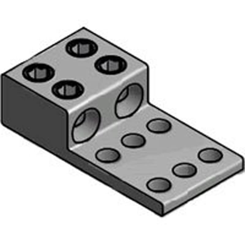 Ilsco AU-600-2N Electro Tin Plated Aluminum Alloy Dual Rated Mechanical Lug (2) Ilsco AU-600-2N Electro Tin Plated Aluminum Alloy Dual Rated Mechanical Lug (2)