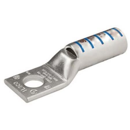 clws614 compression lug 1hole long barrel copper 6