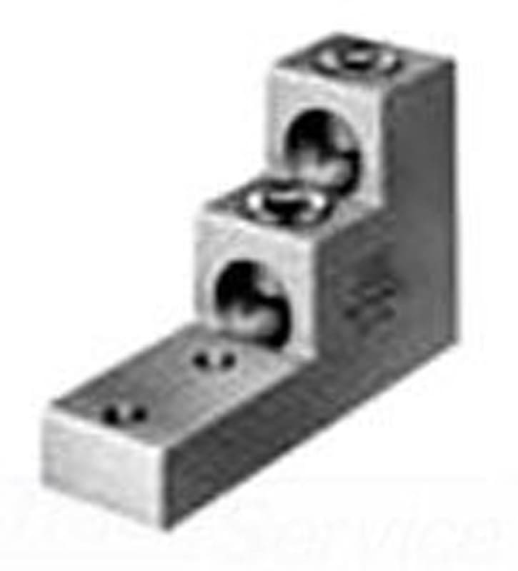 Ilsco PB2-600-2N Panel Board Stack Mechanical Lug Connector; 1/2 Inch Bolt Size Ilsco PB2-600-2N Panel Board Stack Mechanical Lug Connector; 1/2 Inch Bolt Size