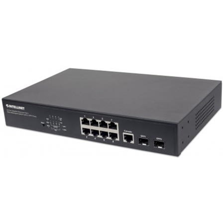 561167 8port gigabit rackmount poe switch