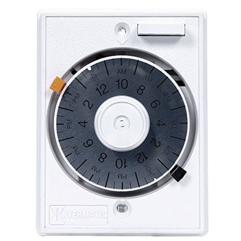 Intermatic E1010 24-Hour 15-Amps Heavy Duty Mechanical Timer Intermatic E1010 24-Hour 15-Amps Heavy Duty Mechanical Timer