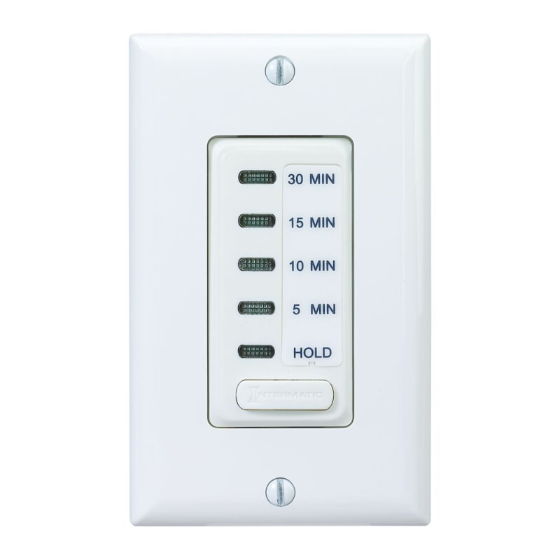 Intermatic EI200W 5/10/15/30 Minute Electronic Countdown Timer - White