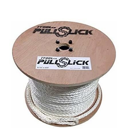 IToolco PS916-600 Synthetic Fiber Pulling Rope, 9/16" x 600' IToolco PS916-600 Synthetic Fiber Pulling Rope, 9/16" x 600'