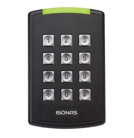ISONAS RC-04-PRX-WK PureIP Keypad Reader Controller, Wall Mount, Single Gang, 125kHz with Bluetooth