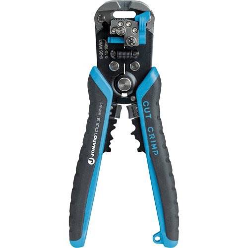 Jonard Tools WSC-826 Wire Stripper and Crimper, 8AWG-26AWG