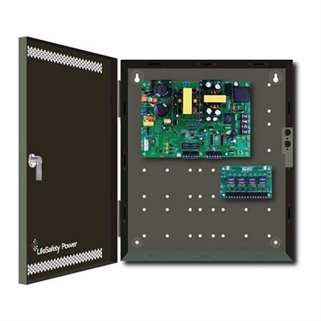 LifeSafety Power FPO150-D8PE1 FlexPower Power Limited Offline Switchmode Power Supply-Battery Charger System, 150W, 8-Output Power Management, E1 Locking Enclosure