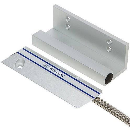 Nascom N205A/ST Overhead Door Standard Switch with L Shape Magnet Featuring No Dead Spot Technology, Silver