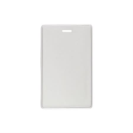 Brady ID 1840-5050 ID Card and Badge Holder, BDRL VTPL Prox 2.63x4.5" Pom Clear