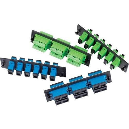 Optical Cable - 6112SMDSC - OCC Adapter Plate, 12-Port, Dual SC, Single-Mode, Ceramic Sleeve - 12 Port(s) - 12 x Duplex