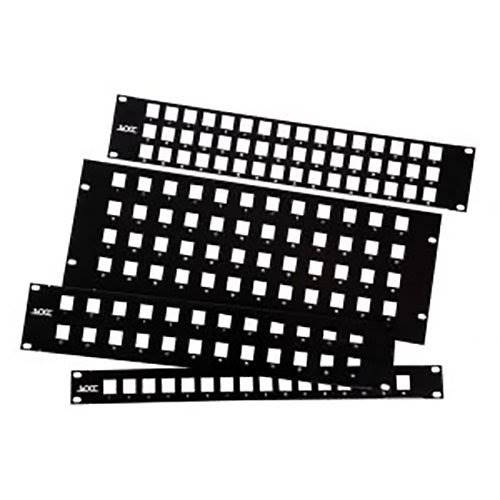 OCC AK48H Rack Mount Field Configurable Patch Panel, KMJ, 48-Port, High-Density 2RU