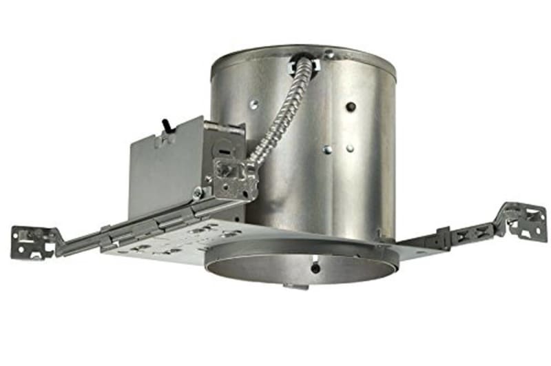 Juno Lighting Ceiling Mount 6 Inch Housing Medium Base Porcelain, Insulated