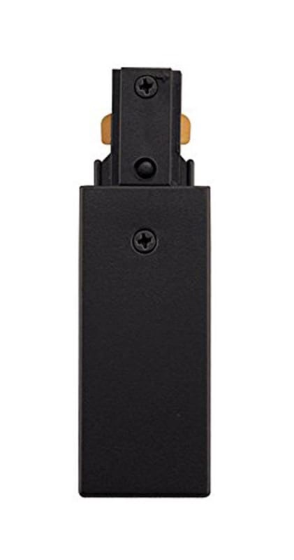 Juno Black End Feed Track Lighting Connector