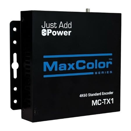 Just Add Power MC-TX1 Series MaxColor 4K Transmitter, 36-Bit Color in and Out