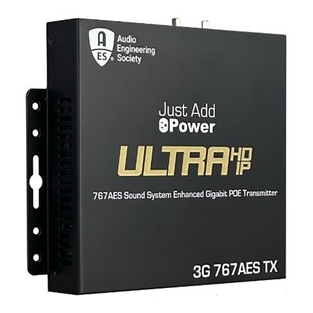 Just Add Power UL-767AES 3G Ultra Series 4K Transmitter with AES67 Audio Compatibility (Previous VBS-HDIP-767AES)