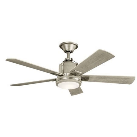 300052ni ceiling fan 52 5blade 17 watt led 3000k b
