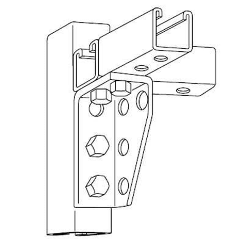 Kindorf B 919 Right Hand Steel Gusset Connector