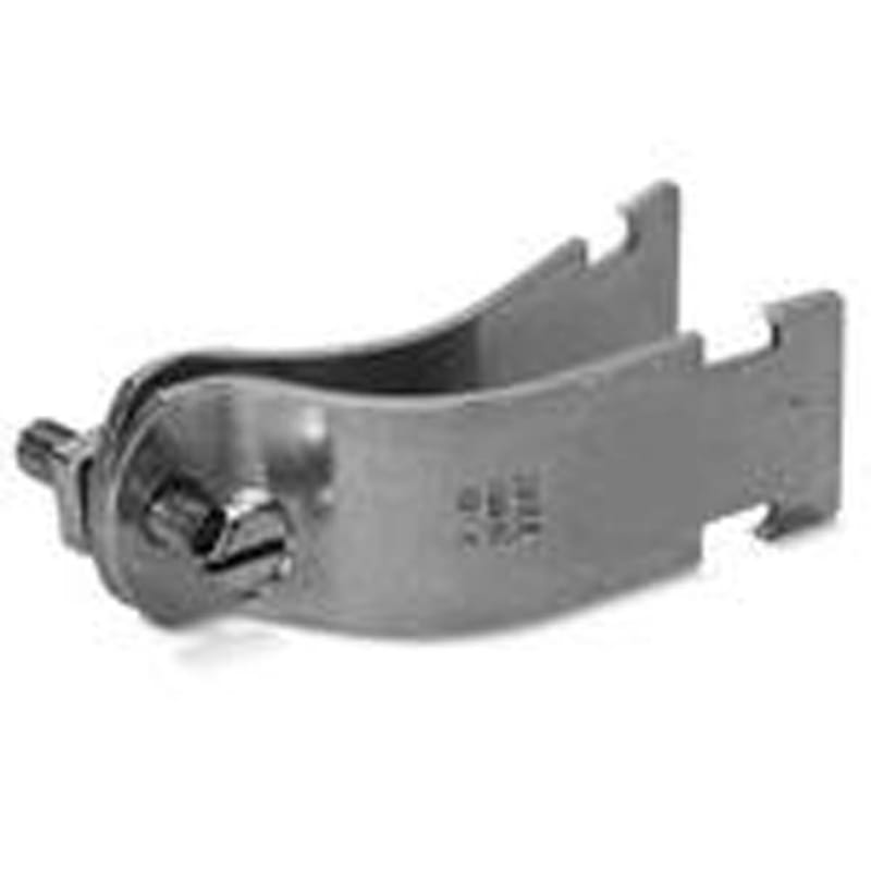 Kindorf C 106 2 EMT Strut Strap, 2", Steel, Galv-Krom