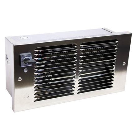 daw1215ss multiwattage 120v wall heater stainless daw1215ss multiwattage 120v wall heater stainless
