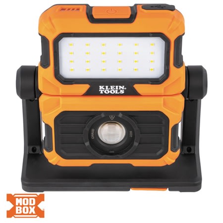 56417 modbox rechargeable dual beam led work ligh