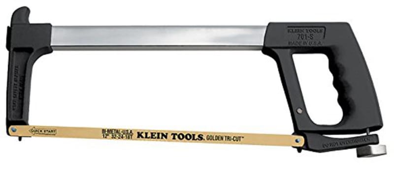 Klein Tools 701-S Dual Purpose Hacksaw with  3-in-1 Blade