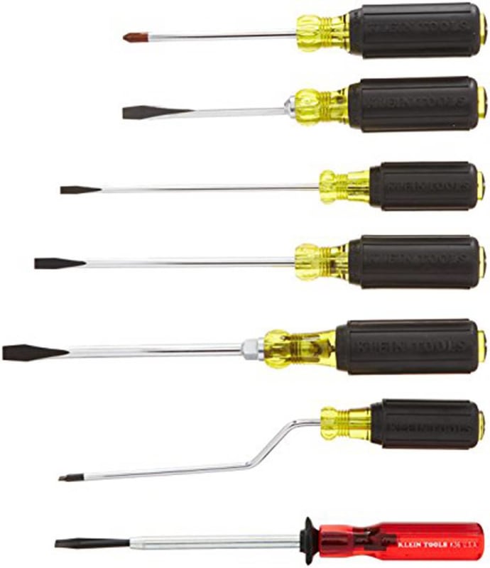 Klein Tools 85077 Multiple Application Screwdriver Set, 7-Piece Klein Tools 85077 Multiple Application Screwdriver Set, 7-Piece