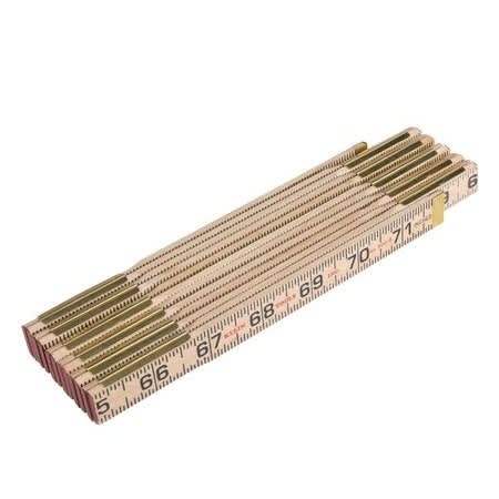 Klein Tools 900-6 Wood Inside Reading Folding Rule Klein Tools 900-6 Wood Inside Reading Folding Rule